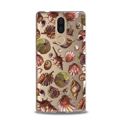 Lex Altern Seashells Pattern Lenovo Case