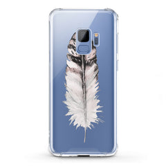 Lex Altern TPU Silicone Phone Case Elegant Feather Theme