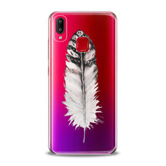 Lex Altern TPU Silicone VIVO Case Elegant Feather Theme