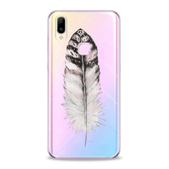 Lex Altern TPU Silicone VIVO Case Elegant Feather Theme