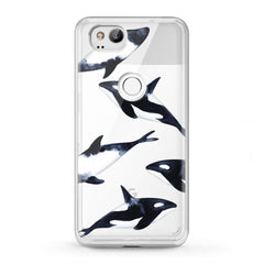 Lex Altern Google Pixel Case Whale Family