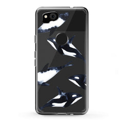 Lex Altern TPU Silicone Google Pixel Case Whale Family