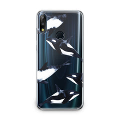 Lex Altern TPU Silicone Asus Zenfone Case Whale Family