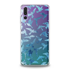 Lex Altern TPU Silicone Huawei Honor Case Printed Blue Doves