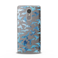 Lex Altern Printed Blue Doves Lenovo Case