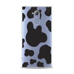 Lex Altern TPU Silicone Sony Xperia Case Black Leopard Pattern