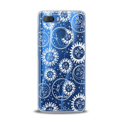 Lex Altern TPU Silicone Lenovo Case White Celestial Pattern