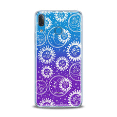 Lex Altern TPU Silicone Lenovo Case White Celestial Pattern