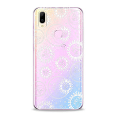 Lex Altern TPU Silicone VIVO Case White Celestial Pattern