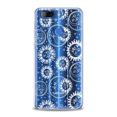 Lex Altern TPU Silicone Lenovo Case White Celestial Pattern