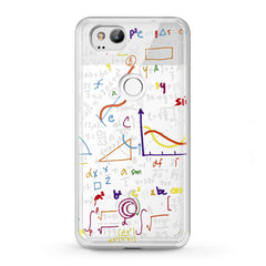 Lex Altern TPU Silicone Google Pixel Case Cute Math Pattern