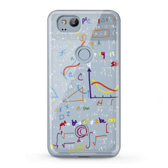 Lex Altern TPU Silicone Google Pixel Case Cute Math Pattern