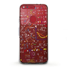 Lex Altern TPU Silicone Google Pixel Case Cute Math Pattern