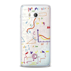 Lex Altern TPU Silicone HTC Case Cute Math Pattern