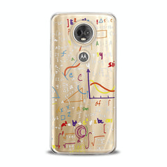 Lex Altern TPU Silicone Motorola Case Cute Math Pattern