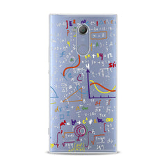 Lex Altern TPU Silicone Sony Xperia Case Cute Math Pattern