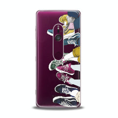 Lex Altern TPU Silicone Sony Xperia Case Nice Sneakers Print