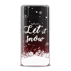 Lex Altern TPU Silicone VIVO Case Snowy Quote Theme