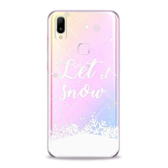 Lex Altern TPU Silicone VIVO Case Snowy Quote Theme