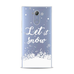 Lex Altern TPU Silicone Sony Xperia Case Snowy Quote Theme