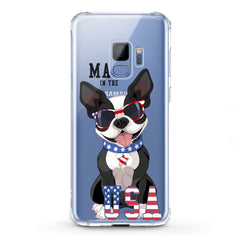 Lex Altern TPU Silicone Samsung Galaxy Case Quote USA Bulldog