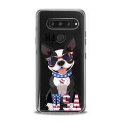 Lex Altern TPU Silicone LG Case Quote USA Bulldog