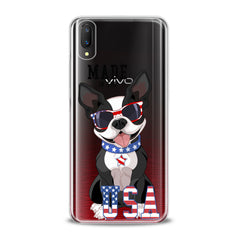 Lex Altern TPU Silicone VIVO Case Quote USA Bulldog