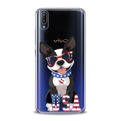 Lex Altern TPU Silicone VIVO Case Quote USA Bulldog