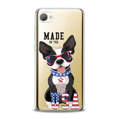 Lex Altern TPU Silicone HTC Case Quote USA Bulldog