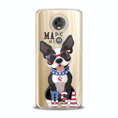 Lex Altern TPU Silicone Motorola Case Quote USA Bulldog