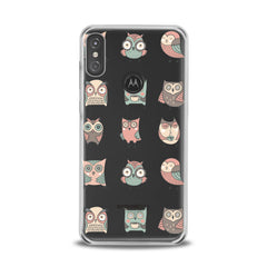 Lex Altern TPU Silicone Motorola Case Adorable Owls