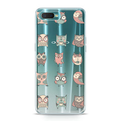 Lex Altern TPU Silicone Oppo Case Adorable Owls