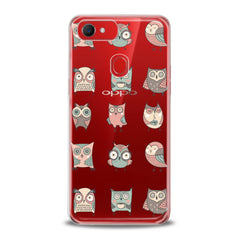 Lex Altern TPU Silicone Oppo Case Adorable Owls