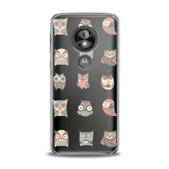 Lex Altern TPU Silicone Motorola Case Adorable Owls