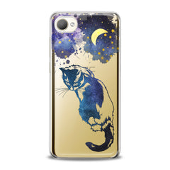 Lex Altern TPU Silicone HTC Case Beautiful Galaxy Cat