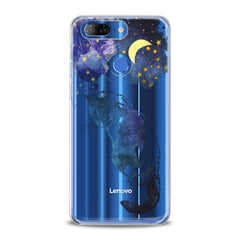 Lex Altern TPU Silicone Lenovo Case Beautiful Galaxy Cat