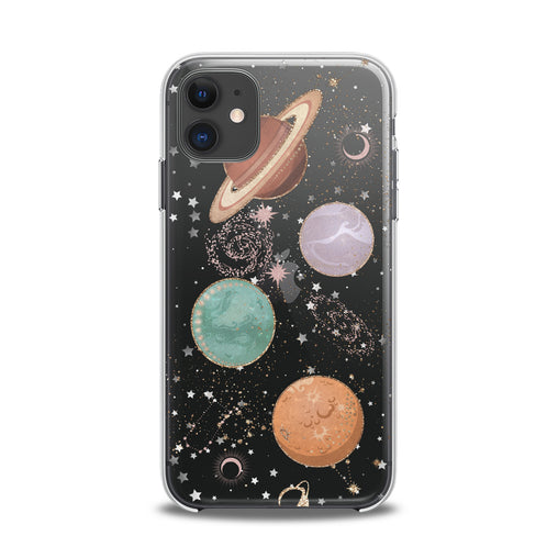 Lex Altern TPU Silicone iPhone Case Shiny Planets