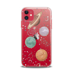 Lex Altern TPU Silicone iPhone Case Shiny Planets