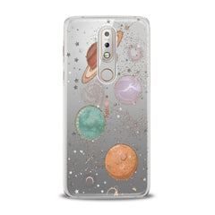 Lex Altern TPU Silicone Nokia Case Shiny Planets