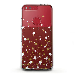 Lex Altern TPU Silicone Google Pixel Case Tender Stars Print