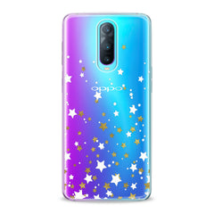 Lex Altern TPU Silicone Oppo Case Tender Stars Print