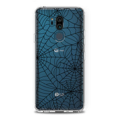 Lex Altern TPU Silicone LG Case Black Spiderweb Pattern