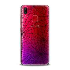 Lex Altern TPU Silicone VIVO Case Black Spiderweb Pattern