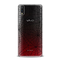 Lex Altern TPU Silicone VIVO Case Black Spiderweb Pattern