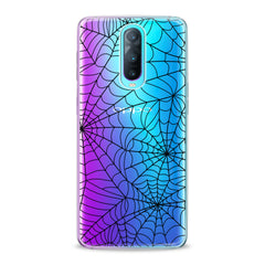 Lex Altern Black Spiderweb Pattern Oppo Case