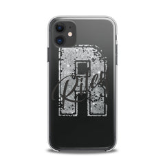 Lex Altern TPU Silicone iPhone Case Black Handwritten Pattern