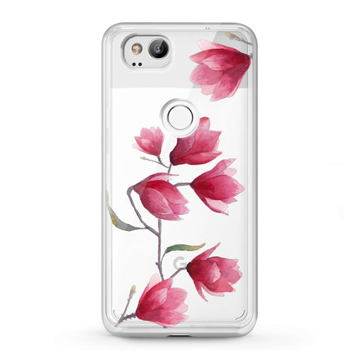 Lex Altern Google Pixel Case Magnolia Flowers