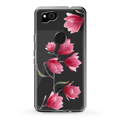 Lex Altern TPU Silicone Google Pixel Case Magnolia Flowers