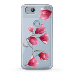 Lex Altern TPU Silicone Google Pixel Case Magnolia Flowers