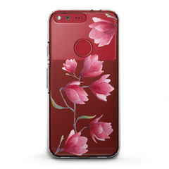 Lex Altern TPU Silicone Google Pixel Case Magnolia Flowers